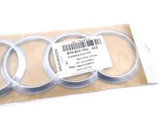 VAG Audi A3 Galinis Chromuotas Emblemas Originalus 8Y48537422ZZ