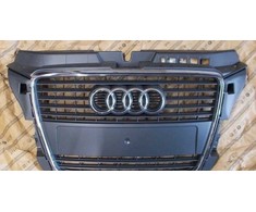 VAG Audi A3 S3 Pilko Akmenų Spalvos Radiatoriaus Grotelė Originalus 8P0853651M1QP