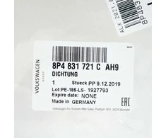 VAG AUDI A3 S3 Sportback Lim. Quattro. Vidinis durų sandariklis originalus 8P4831721CAH9