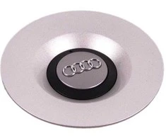 VAG Audi A4 01-05 S4 17" 6 stipinų rato centrinis stebulės dangtelis originalus 8E0601165H7ZJ