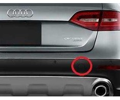 VAG AUDI A4 8K ALLROAD 09-16 NAUJA ORIGINALI GALINĖS BAMPERIO TRAUKIMO KABLIUKO DANGTELIO KAPOTĖ 8K0807441B