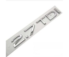 VAG AUDI A4 A5 A5 A6 2.7TDI 05-12 bagažinės emblema chromuota originali 4F0853743C 2ZZ
