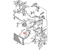VAG AUDI A4 A5 A5 Q5 A4L A4/S4 A5/S5 aušinimo skysčio žarna su greito atjungimo jungtimi 8K0122101G originali