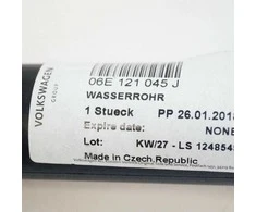 VAG Aušinimo Skysčio Vamzdis Audi A4 A5 Q5 2008-2012 Originalus 06E121045J