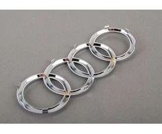 VAG Priekinių Grotelių Žiedų Emblema Audi A6 A7 A8 Q3 Q5 Q7 Originalus 4H0853605B2ZZ