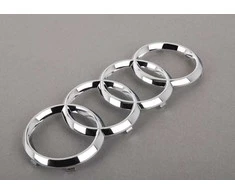 VAG Priekinių Grotelių Žiedų Emblema Audi A6 A7 A8 Q3 Q5 Q7 Originalus 4H0853605B2ZZ