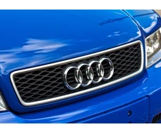 VAG AUDI A4 B5 (1995-2001) S4 RS4 Chromuotos priekinio gaubto grotelės originalios 8D0853651T