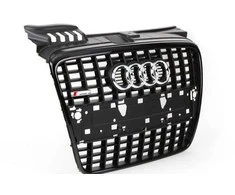VAG Audi A4 B7 8E Juodos radiatoriaus grotelės originalios 8E0853651MVMZ