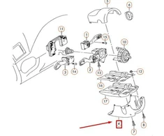 VAG AUDI A4 B7 Apatinės vairo kolonėlės apdaila 8E0953512P6PS NAUJA ORIGINALI