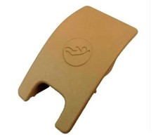 VAG Audi A4 B8 ISOFIX lizdo apdailos dangtelis Satin rusvai gelsvas Genuine 8T0887187DS5