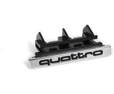 VAG Audi A4 B8 Priekinis grotelių Quattro logotipas emblema 8K0853736B2ZZ ORIGINALI