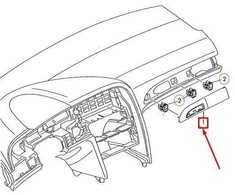 VAG AUDI A4 B8 Priekinis Skydelis Dešinysis Apdailos LHD 8K1853190T1NK NAUJAS ORIGINALUS