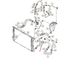 VAG AUDI A4 B8 Variklio Aušinimo Žarna 8K0121109AA NAUJA ORIGINALI