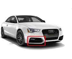 VAG AUDI A5 13-15 priekinis S-Line Sport Edition bamperis O/S dešinysis rūko grotelės 8T0807682P01C Originali