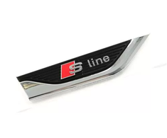 VAG AUDI A5 8W6 S-Line priekinio dešiniojo sparno emblema originali 8W6853602BPUZ