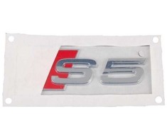 VAG AUDI A5 S5 2008-2016 Chromuotas S5 galinis bagažinės emblema originalus 8T08537352ZZ