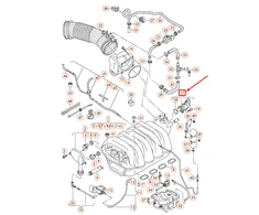VAG AUDI A5 S5 Coupe Sportback A6 Avant S6 quattro adapteris originalus 079133424S