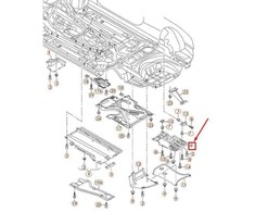VAG AUDI A5 S5 Coupe Sportback Audi Sp. Kėbulo apdailos detalės originalios 8T0825216D