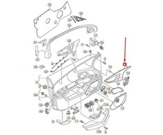 VAG AUDI A6 4G C7 Priekinės Dešinės Durų Apdailos Įdėklas 4G0867410AKD5 NAUJAS ORIGINALUS
