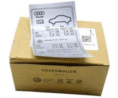 Vag Audi A6 Avant 2011 2017 Padangos Slėgio Ženklinys Originalus 4G0010502DE