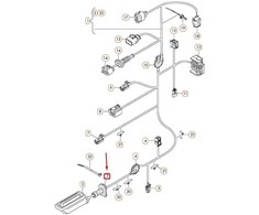 VAG AUDI A6 C7 Galinių Durų Laidų Vamzdelis Su Laikikliu 8U0959845A NAUJAS ORIGINALUS