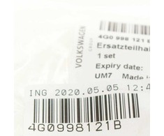 VAG AUDI A6 C7 kairiojo priekinio žibinto kronšteino remonto rinkinys originalus 4G0998121B
