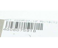 VAG AUDI A6 C7 Priekinio bamperio kairioji atrama Originali 4G0807591B