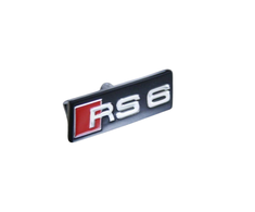 VAG Audi A6 S6 RS6 C6 4F 2005/2011 Soul Juodas RS6 ženkliukas originalus 4G0419685A5PR