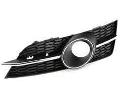 VAG Satino Juodos Spalvos Grotelės Audi A7 Sportback 4G 2015-2018 Originalus 4G8807648G9B9