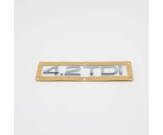 VAG AUDI A8 D3 galinė emblema "4.2 TDI" 4E0853743S2ZZ originali