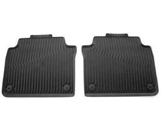 VAG AUDI A8 D4 Galiniai Guminiai Juodi Grindų Kilimėliai Rinkinys 4N0061511041 NAUJI ORIGINALŪS