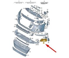 VAG AUDI A8 D5 Priekinis Kairysis Oro Gido Grotelės 4N0807679L3FZ NAUJAS ORIGINALUS