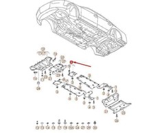 VAG AUDI A8 S8 quattro 4H2 4H8 4HC 4HL Kėbulo apdailos detalė originali 4H0825189D