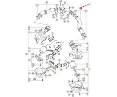 VAG AUDI A8 S8 quattro 4H2 4H8 4HC įsiurbimo kolektorius kairėje pusėje originalus 4H0129615E