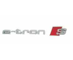 VAG AUDI E-TRON galinio bagažinės dangčio ženkliukas originalus 4KE8537353Q7