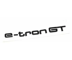 VAG Audi e-tron GT užrašas Juoda emblema galinėms durelėms originali 4J3071803
