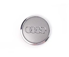 VAG AUDI lydinio centrinio stebulės dangtelio logotipas 69MM 4B0601170A7ZJ originalus