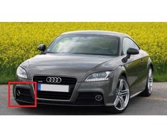 VAG AUDI NAUJA ORIGINALI TT 8J BAMPERIO DEŠINIO ŠVIESO GROTELIŲ APLINKA 8J0807682H 3FZ