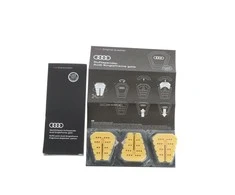 VAG 3 pakaitinės geltonos spalvos kasetės 81A087009B, skirtos "Audi" oro gaivikliui