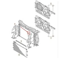 VAG AUDI oro kreipiančioji kairė 8U0121283C