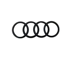 VAG "Audi Q3" emblema Juoda galinių durelių logotipo žiedai Lipnūs originalūs 8V7071802