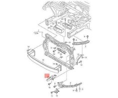 VAG AUDI Q3 palaikymas Originalus 8K0805201A