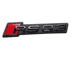 VAG AUDI Q3 SQ3 juodos priekinės grotelės RSQ3 ženkliukas originalus 83A853736AT94
