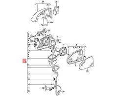 Vag Audi Q5 2017 2018 Veidrodis Laikiklis Su Elektro Moduliu Originalus 80C857410J9B9