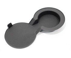 VAG "Audi Q5" centrinės konsolės dvigubo puodelio laikiklio guminis įdėklas originalus 8R0862435A4PK