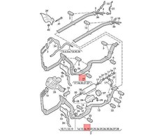VAG AUDI Q5 FYB degalų filtras 80A127399B Originalus