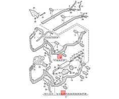 VAG AUDI Q5 FYB degalų filtras 80A127399B Originalus