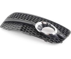VAG "Audi Q5" priekinio bamperio rūko žibintų grotelės Chrome Trim Right Genuine 8R0807682E
