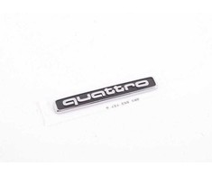 VAG AUDI Q5 R8 423 429 8RB Chrome QUATTRO Inscription 8R0853737A2ZZ Originali