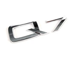 VAG AUDI Q7 07-16 Galinis bagažinės dangtis Q7 emblema su ženkliuku Chrome originalus 4L0853741